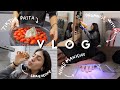 VLOG | oat cookie recipe, organising my wardrobe, Tiktok feta pasta, home manicure +more! |