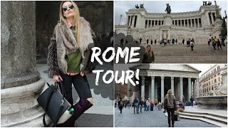 ROME CITY TOUR! ROADTRIP TO ROME (PART 3): COLOSSEO, PIAZZA VENEZIA, FONTANA DI TREVI, PANTHEON... @SoniaVerardoStyle