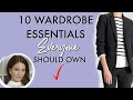 10 Wardrobe Essentials EVERYONE should own | Fashion Over 40