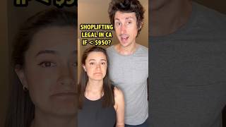 is it  LEGAL to shoplift in California?