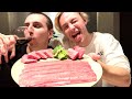 生意気な弟を高級焼肉に連れてってみた