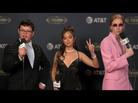 The Streamer Awards Red Carpet AT&T Pre-Show Interviews 2025