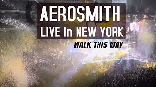 Aerosmith - LAST CONCERT - PEACE OUT tour finale - WALK THIS WAY  New York + Happy Birthday Surprise