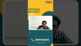 UPSC / MPSC Mains Exam Optional Subject Course l Starts from - 14th July 2025 l (Offline+Online)