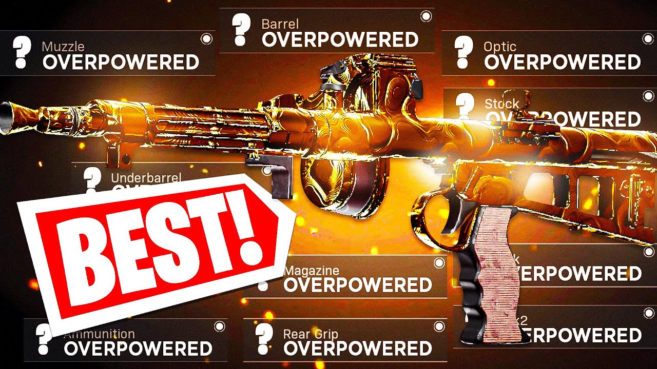 the NEW PRO PLAYER OWEN GUN class setup In WARZONE (Best Owen Gun Loadout)
