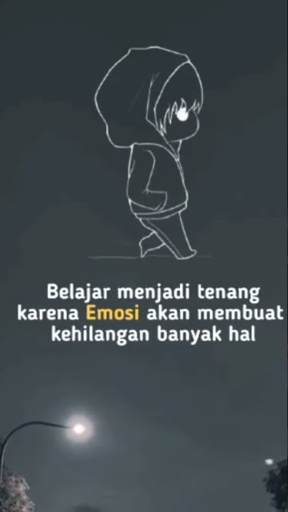 story' wa'belajarlah menjadi pribadi yang tenang dalam menghadapi masalah apapun'