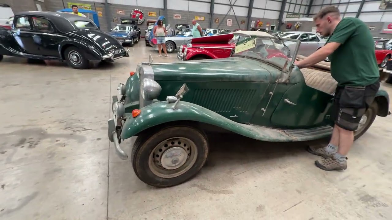 1952 MG TD | MATHEWSONS CLASSIC CARS | AUCTION: 3, 4 & 5 SEPTEMBER 2025