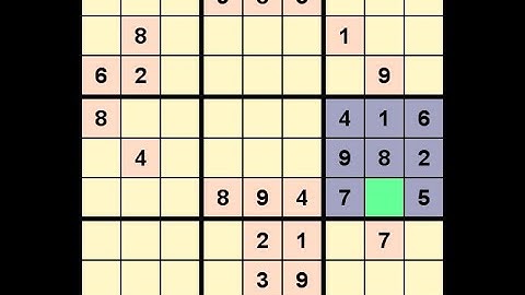 How to Solve New York Times Sudoku Hard June 15, 2021