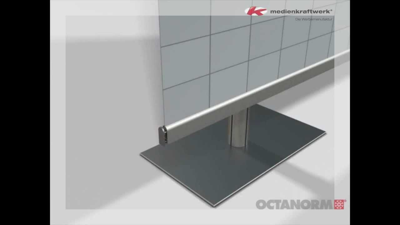 medienkraftwerk-Octanorm-Octapole-Bannerdisplay