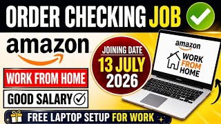 Amazon Work From Home Jobs 2026 | Amazon Remote Jobs 2026 | Amazon Recruitment 2026 | Amazon Vacancy