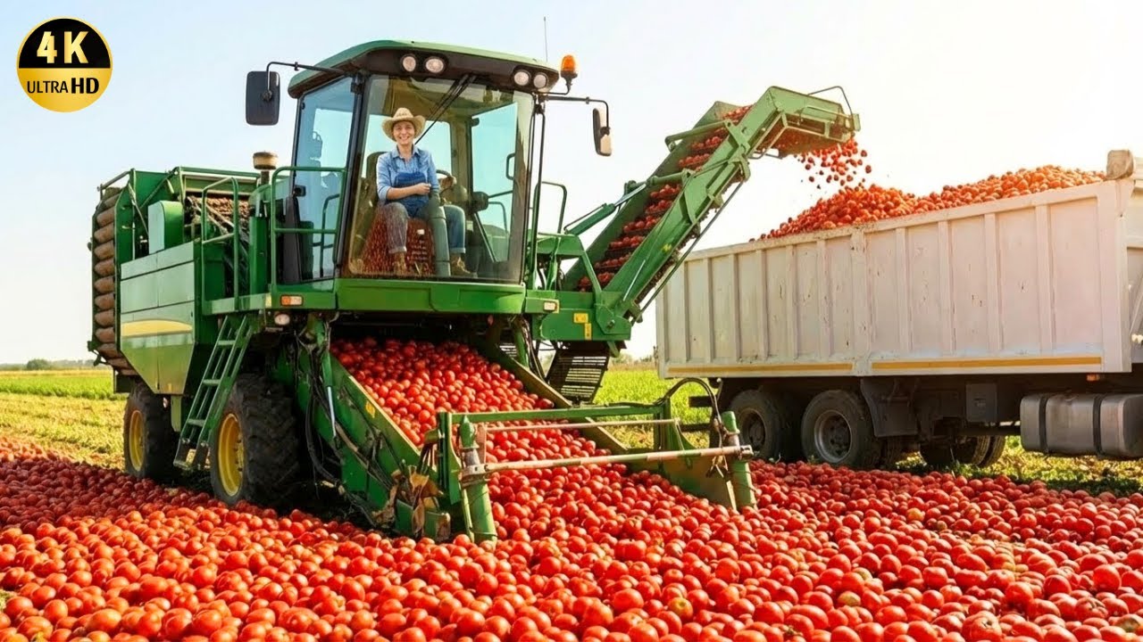 How American Farmers Harvest Thousands of Tons of Fruits and Vegetables ...