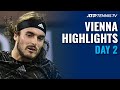 Tsitsipas Battles Dimitrov; Zverev and Ruud Also In Action | Vienna 2021 Day 2 Highlights