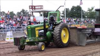USA-East Sled Pulling, Classic v-8 Tractors, Columbiana County Fair 8-8-15