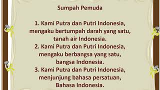 Naskah Sumpah Pemuda /Selamat Hari Sumpah Pemuda/Teks Sumpah Pemuda #SUMPAHPEMUDA #WA #IG #FB #STORY