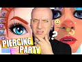 Playing Terrible Piercing Games | Roly Reacts
