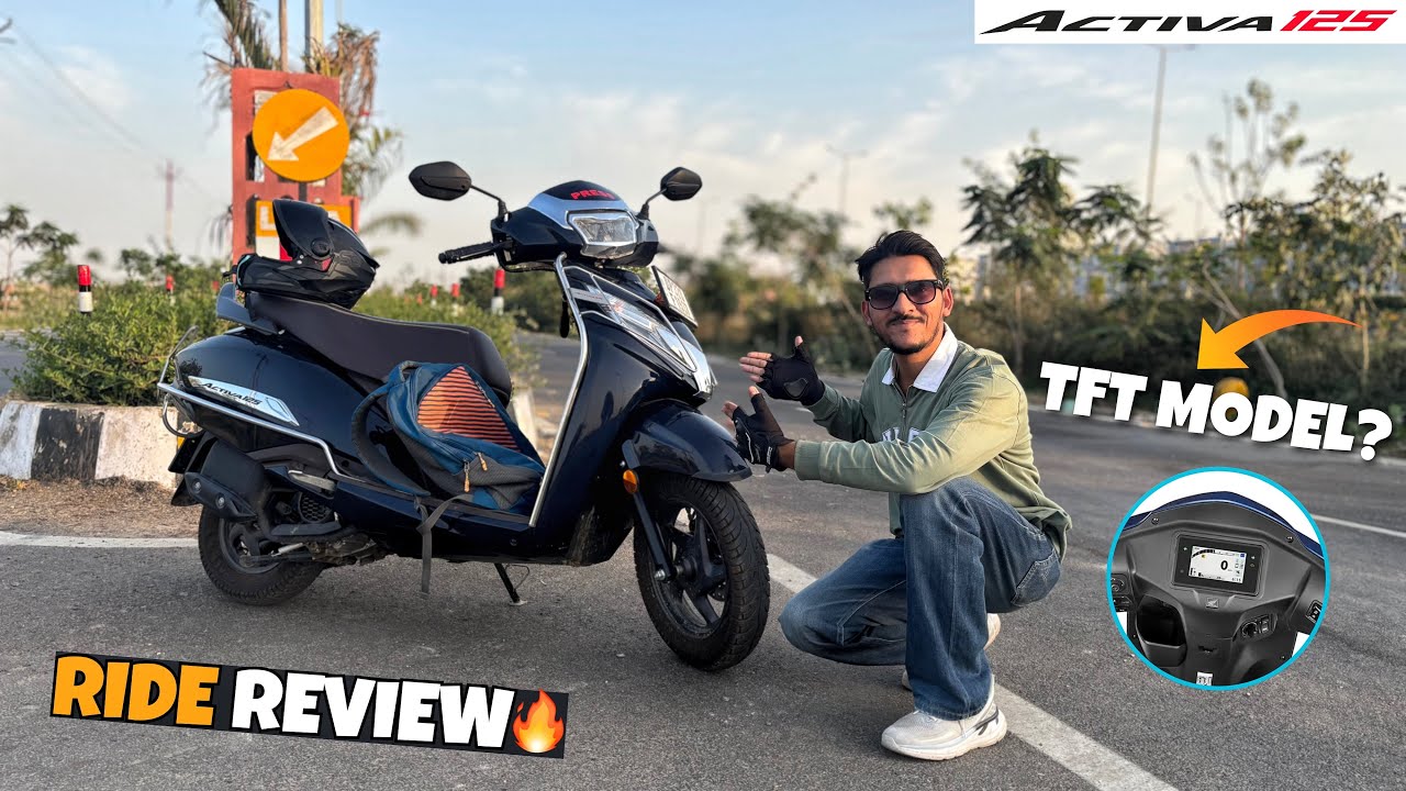 2025 Honda Activa 125 TFT Model Ride Review 🔥 | Mileage, Price , Power test?? 