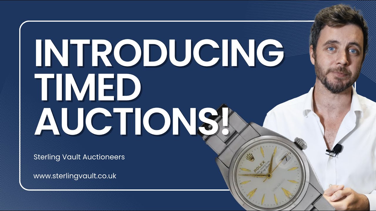 Introducing Timed Auctions at Sterling Vault Auctioneers! YouTube