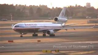 American Airlines MD11 at Narita New Tokyo International Airport