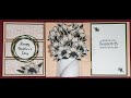 STAMPIN' UP! FOREVER & ALWAYS VASE POP UP CARD