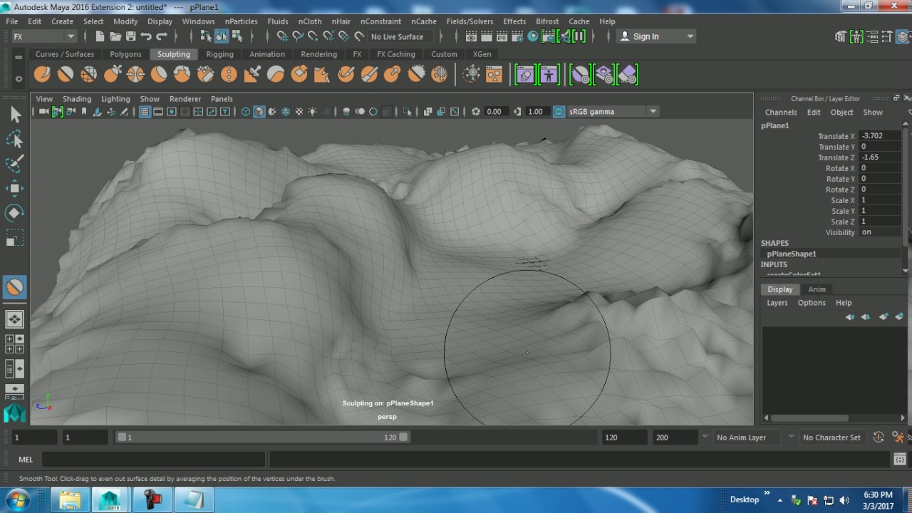 sculpting tools that work with maya like zbrush