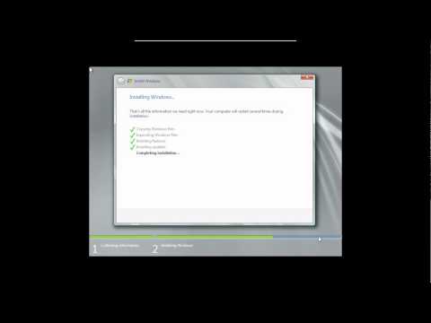 VM Part 1 - Installing Windows Server 2008 R2 x64