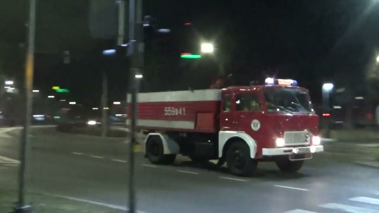 Pożar w szpitalu w Pile [Alarmowo PSP\OSP]Alarmowo zabytek z szydłowa 559[P]41 GCBA Jelcz 7 Zastępów