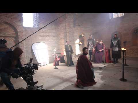 Making of  დროის მანქანა - ბაგრატ მესამე, კადრები გადასაღები მოედნიდან