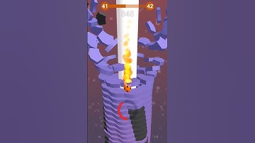 Stack Ball 🏀 Level 41  Gameply #shorts #youtubeshorts #stackball #aigamingyt