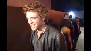 Drunk Robert Pattinson but still gorgeous
