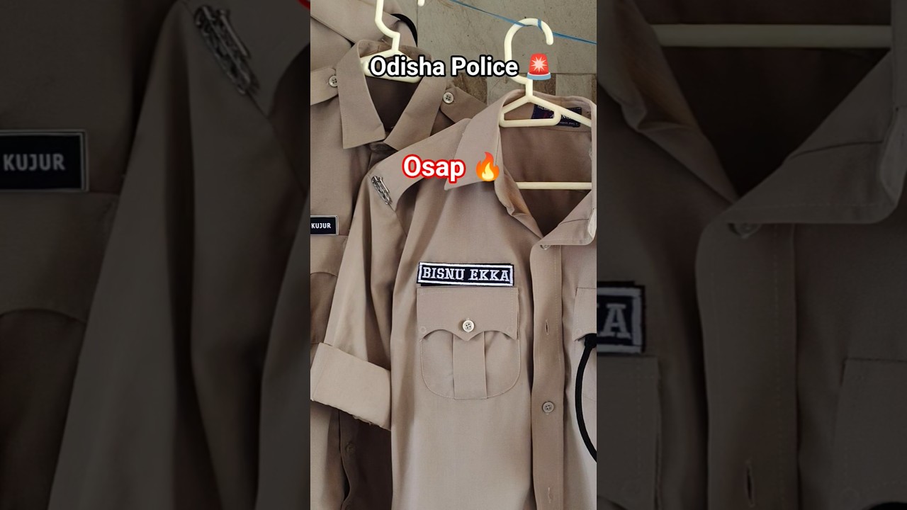 Odisha Police 🚨 || (Osap) 🔥💯
