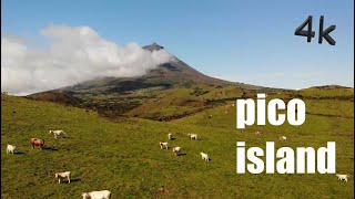 PICO ISLAND - FAIAL AZORES PORTUGAL DRONE 4K