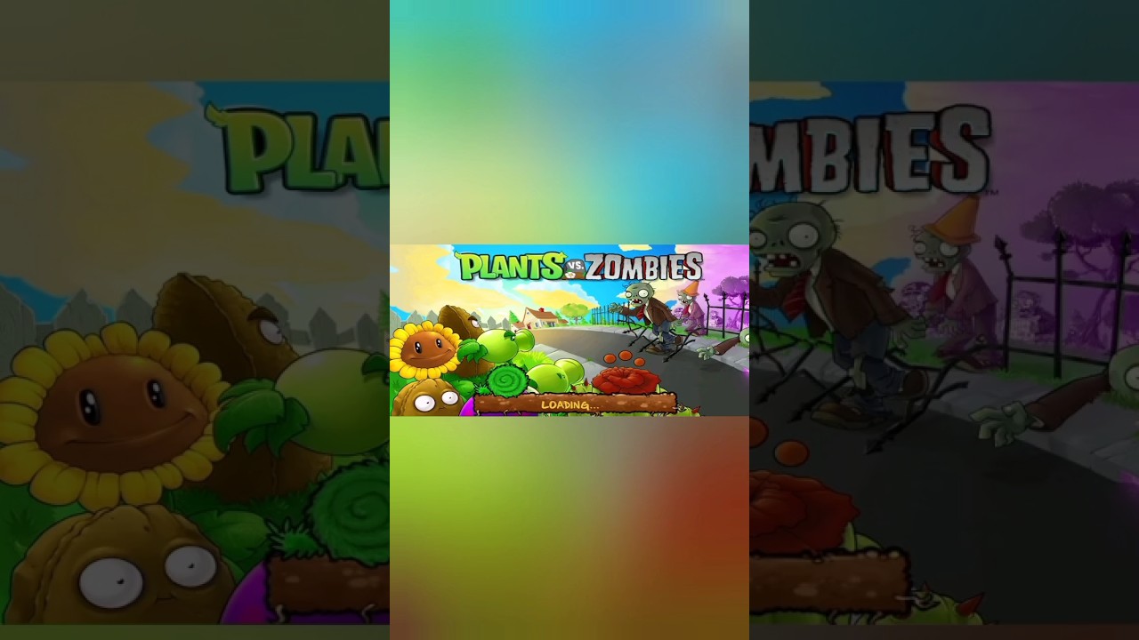 Plants vs. zombies.🍀 🧟‍♂️🧟‍♀️☠️💀🤩 