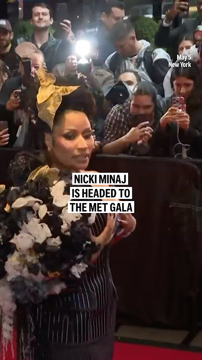 Nicki Minaj is headed to the Met Gala