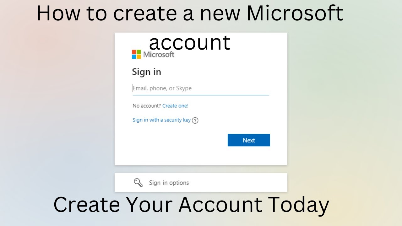 How To Create A New Microsoft Account 2022 Bangla YouTube