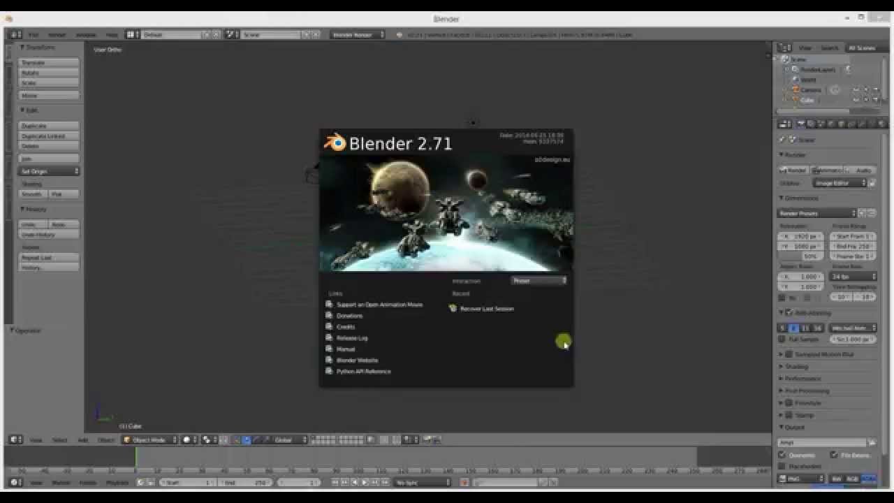 Welcome to Blender - YouTube