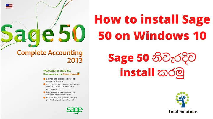 How to Install Sage 50 Accounting Software