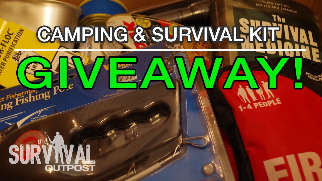 HUGE Survival & Camping Kit GIVEAWAY! 🌲🏕️🔥 YouTube