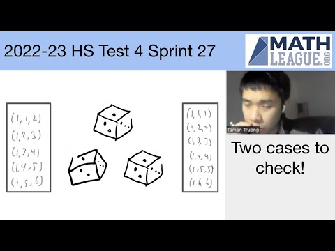 Working Sums or Products for Three Dice