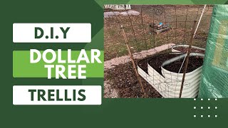 D.I.Y dollar tree trellises