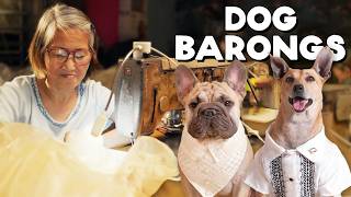 This Filipina Dressed Dogs Worldwide in Barongs and Filipinianas