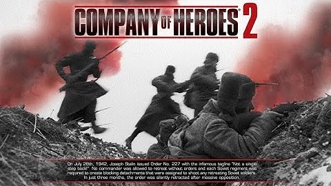 Company of heroes 2 1v1 new map and patch