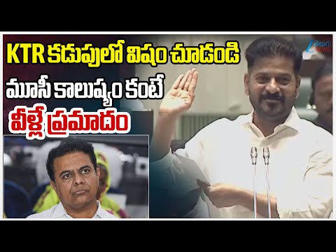 Ktr కడుపులో విషం చూడండి మూసీ కాలుష్యం కంటే వీళ్లే ప్రమాదం - ZEE24TELUGUNEWS