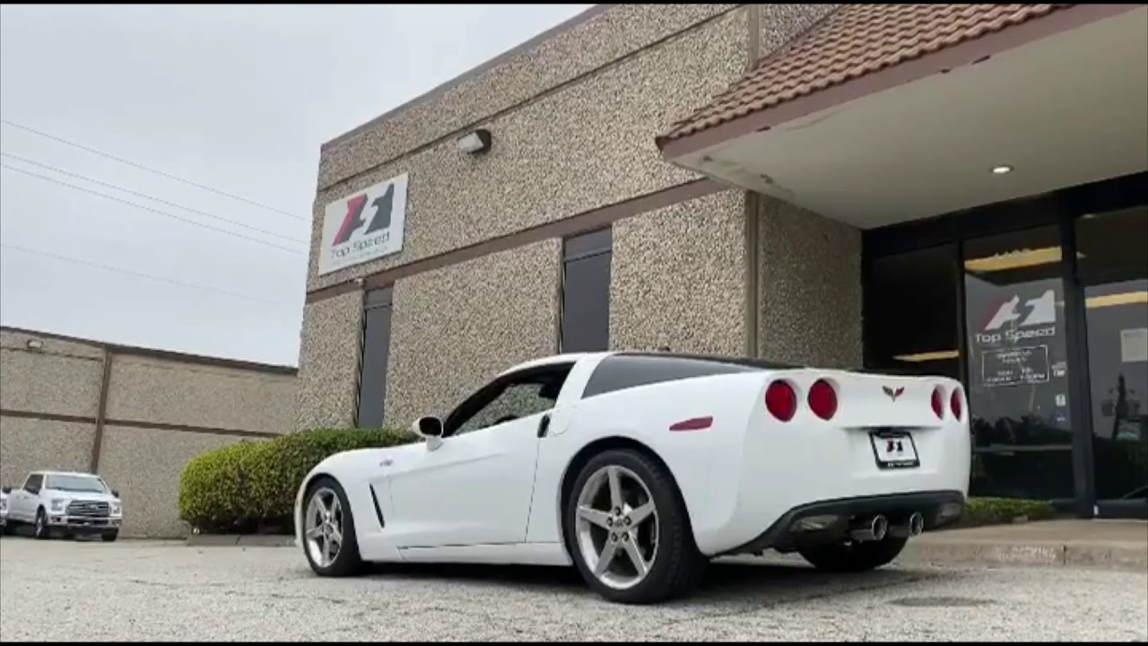 Top Speed Pro1 Corvette C6 Axle-back