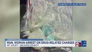 2 arrested on drug-related charges in Mt. Juliet