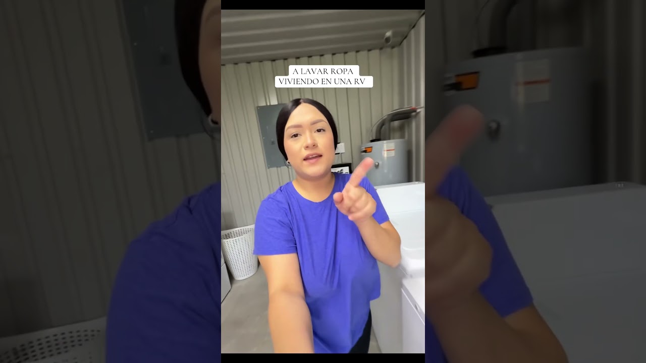 Acompañenme a lavar mi ropa viviendo en una rv, asi que tenemos que lavar en la lavanderia🙌🏻 
