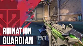 RUINATION GUARDIAN SKIN SHOWCASE *PRE-RELEASE* - VALORANT RUINATION SKINS