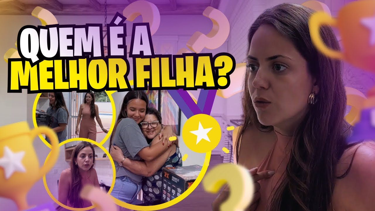 Minha irmã fica fazendo joguinhos de competição entre nós! Nossa mãe fica nos comparando 😕🤨