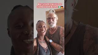 HEAR WHAT MY  EUROPEAN 🇩🇪 HUSBAND SAID HERE 😒 😄 #interracial #mixedcouple #interracial