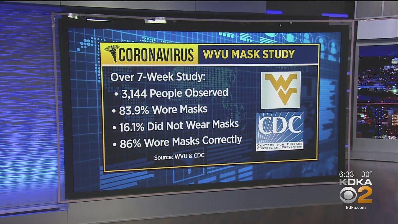 WVU & CDC Complete Mask Study - YouTube