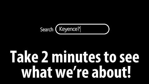 Never heard of Keyence?